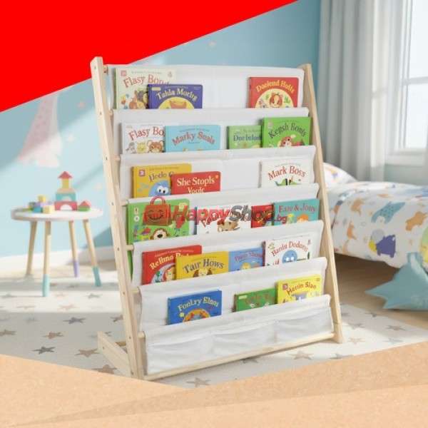 Детска етажерка за книги и играчки